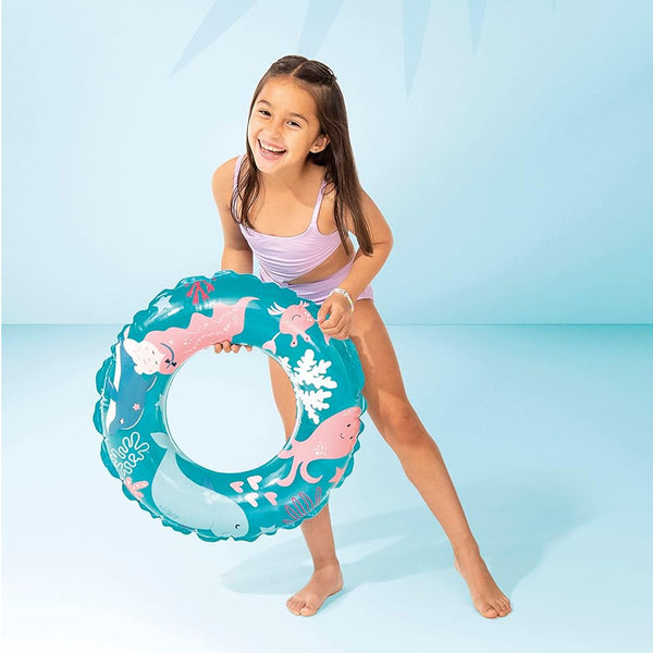 Intex Transparent Inflatable Swim Rings - Dezine Kids