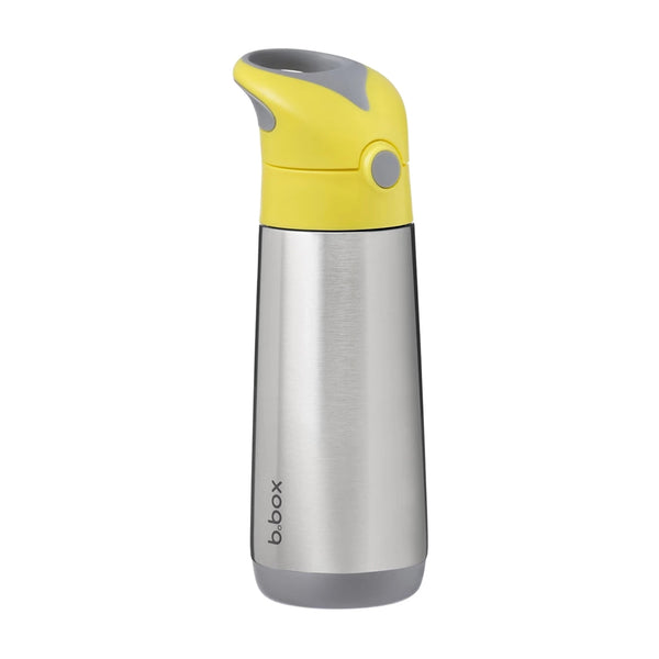 B.Box Insulated Straw Sipper Drink Water Bottle 500 ml - Yellow