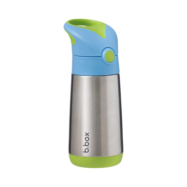 B.Box Insulated Drink Bottle Sipper 350 ml - Ocean Breeze Blue Green