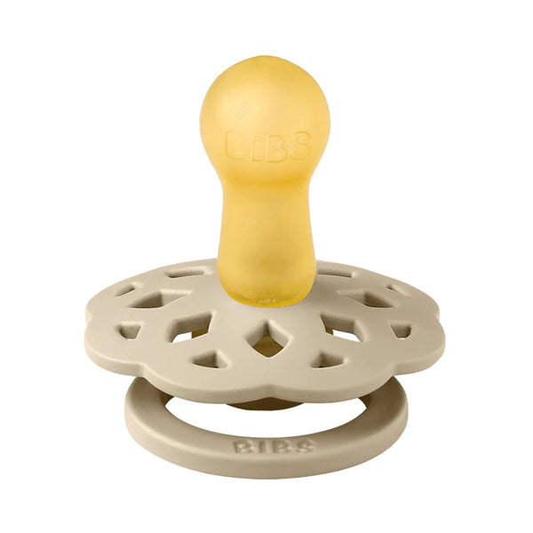 Bibs Boheme Pacifiers 2 Pack - Vanilla/Pine