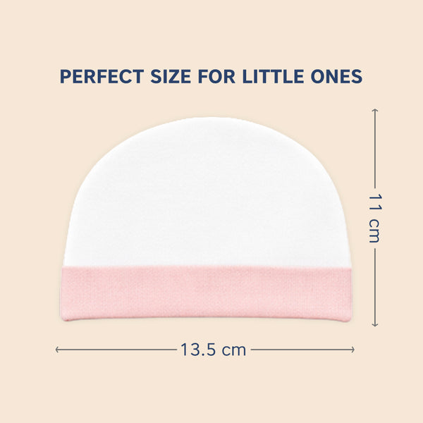 Hopop Soft & Comfortable Cotton Baby Caps - Dezine Kids