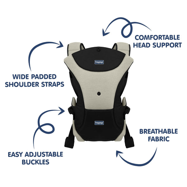 Hopop 3 in 1 Cuddle Me Baby Carrier - Dezine Kids