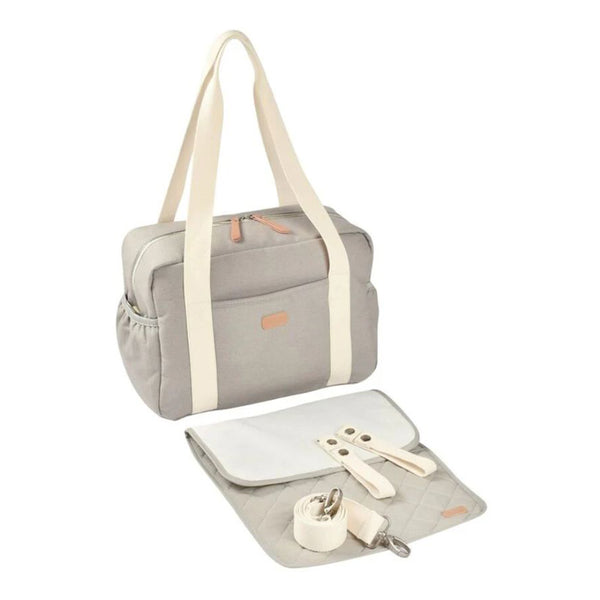Beaba Paris Changing Baby Diaper Bag - Pearl Grey