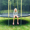 Plum 8Ft Wave Springsafe Trampoline And Enclosure