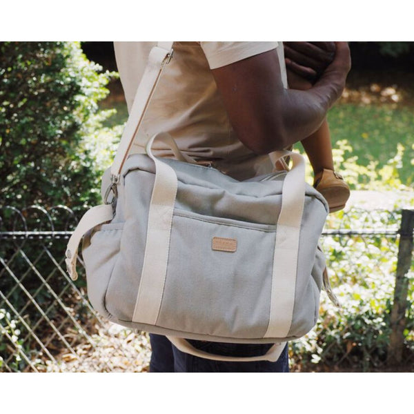 Beaba Paris Changing Baby Diaper Bag - Pearl Grey