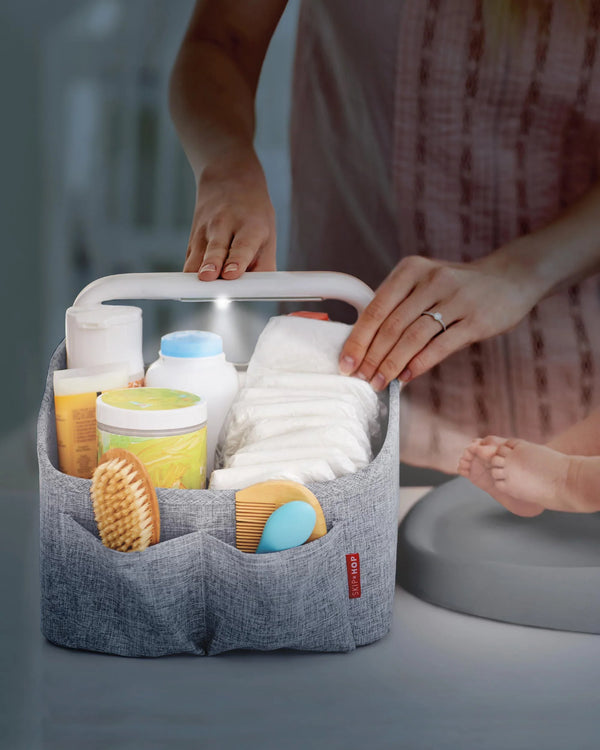 Diaper Caddy Light Up - Grey