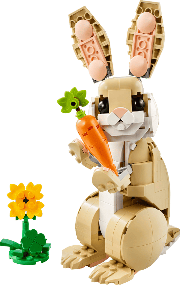 Lego Creator 3 in 1 Cute Bunny Toy Animal Playset - Dezine Kids
