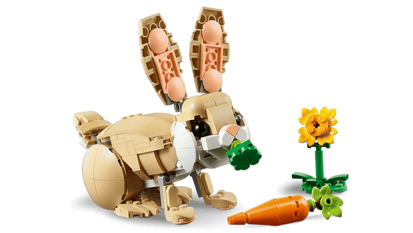 Lego Creator 3 in 1 Cute Bunny Toy Animal Playset - Dezine Kids