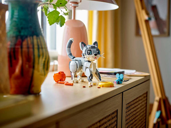 Lego Creator 3 in 1 Playful Cat Pet Toy Animal Playset - Dezine Kids