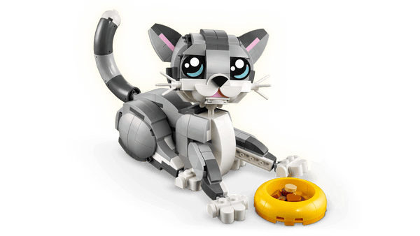 Lego Creator 3 in 1 Playful Cat Pet Toy Animal Playset - Dezine Kids