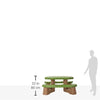 Step2 Naturally Playful Picnic Table with Umbrella - Dezine Kids