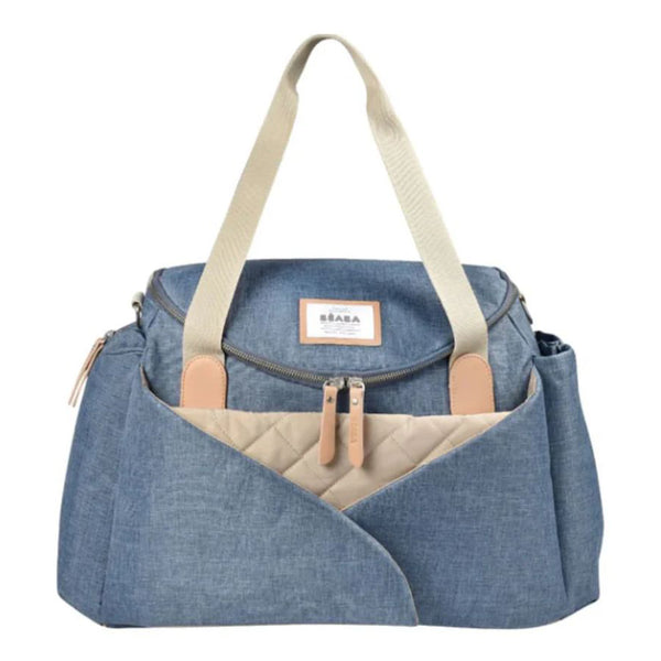 Beaba Sydney II Changing Baby Diaper Bag - Heather Blue