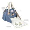 Beaba Sydney II Changing Baby Diaper Bag - Heather Blue