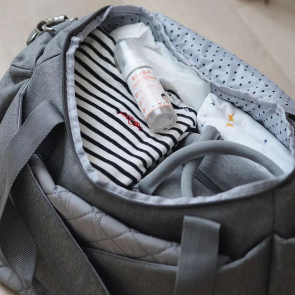 Beaba Sydney II Changing Baby Diaper Bag - Heather Grey