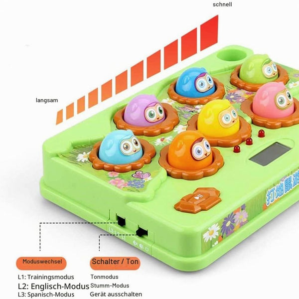 Five Star Pound A Mole Game for Toddlers - Dezine Kids