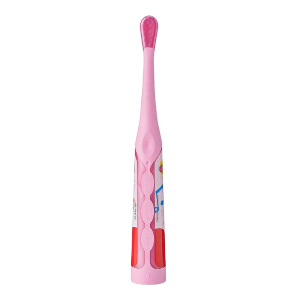 Colgate Kids Extra Soft Bristles Powered Toothbrush with Tongue Cleaner - Barbie