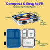 Basil 3 Compartment easy open-close Lunchbox - Rally Wally