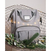 Beaba Wellington Diaper Bag, Large Capacity Baby Bag with Changing Mat, Durable, Water Resistant - Heather Grey
