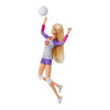 Barbie Made to Move Career Volleyball Player Doll with Uniform and Ball for Kids