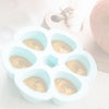 Beaba Silicone Multiportions Trays 6 x 90ml - Windy Blue