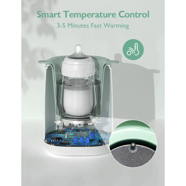 Momcozy Sterilizers & Warmer Baby Bottle Warmer - White