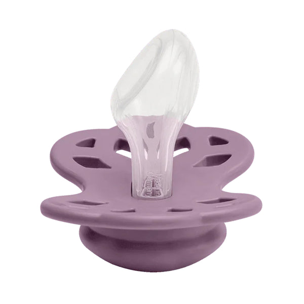 Bibs Infinity Pacifiers 2 Pack - Violet Sky/Mauve