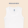 Hopop Baby 100% Cotton Soft & Warm Thermal Sleeveless Inner Vest with Round Neck Design