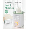 Momcozy Sterilizers & Warmer Baby Bottle Warmer - White