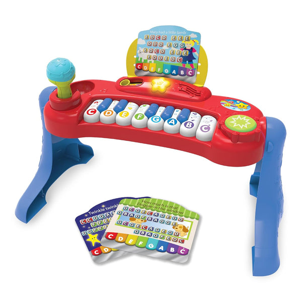 Winfun Beat Bop Baby Music Center8 Note Piano with Music Scores