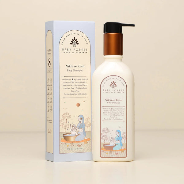 Baby Forset Nikhrae Kesh Baby Shampoo 200Ml - dezinekids.com