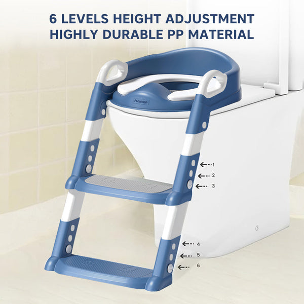 Hopop Toddler Potty Training Seat with Step Ladder - Dezine Kids