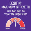 Desitin Baby Diaper Rash Maximum Strength Original Paste - 4.8 Oz/ 136 gm