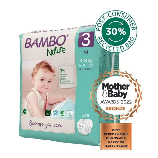 Tape Style Diapers Size 3, M Size (4-8 Kgs) 28pcs