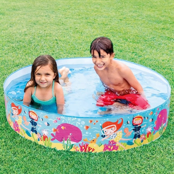 Intex Snapset Animal Adventure Kiddie Pool - Dezine Kids