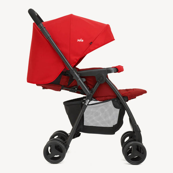 Joie Mirus Lightweight Baby Stroller, Pram with Reversible Handle - Lychee - Dezine Kids