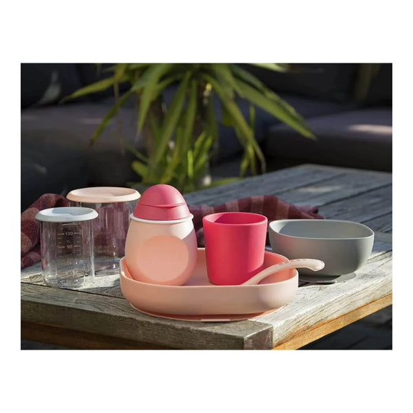 Beaba Silicone AntiSlip Cup - Pink - Dezine Kids