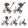 Bentley 6 in 1 Baby Stroller - White Satin Special Edition - Dezine Kids