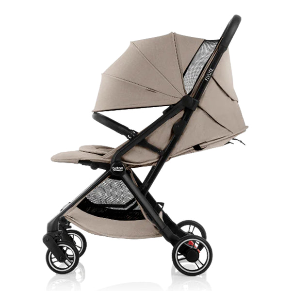 Britax Flylite Cabin Friendly Stroller 0 to 4 Years - Teak - Dezine Kids