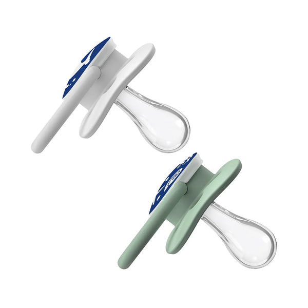 Dr.Browns Blue Advantage Pacifiers Stage 1 Glow in the Dark, Pack of 2 - Blue Ocean - Dezine Kids