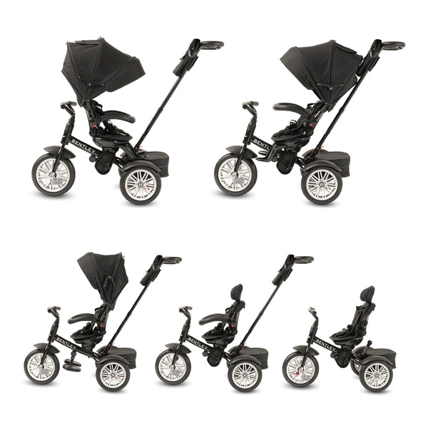 Bentley 6 in 1 Baby Stroller - Onyx Black - Dezine Kids