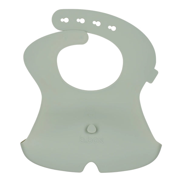 B.Box Silicone Bib - Sage Green
