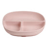 B.Box Silicone Plate Pink Lid With Suction Base - Blush Pink