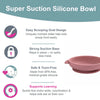 Bibado Silicone Suction Bowl - Blush
