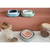 Beaba Silicone 3 Pieces Nesting Bowl Set - Velvet Grey