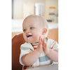 Beaba 2 in 1 Waterproof Bib with Detachable Sleeves, Foldable Food Catcher Pocket - Playful Print