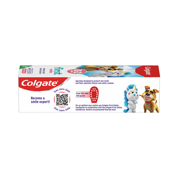 Colgate Kids Mild Fruit Baby Toothpaste, 0-2 years - 50 ml - Dezine Kids