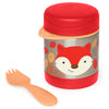 Skip Hop Zoo Back To School Insulated Little Kid Food Jar - Fox