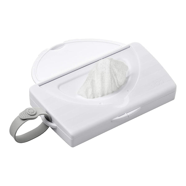 Ubbi On The Go Baby Wipes Dispenser - White