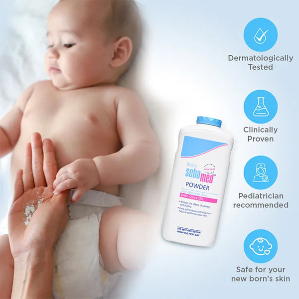 Sebamed Baby Powder Allantoin & Olive Oil Formula - 200g