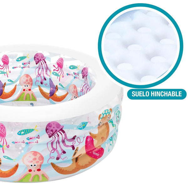 Intex Little Otter Inflatable Kiddie Aquarium Pool - Dezine Kids